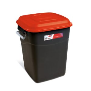 Contenedor de residuos Tayg negro-rojo 50 codigo 412103