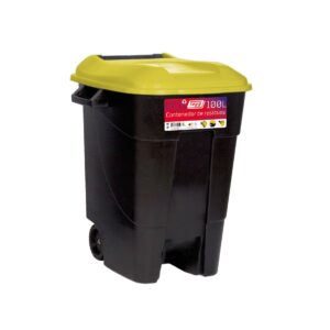 Contenedor de residuos Tayg negro-amarillo 100 codigo 420016