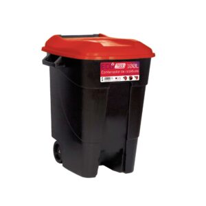 Contenedor de residuos Tayg negro-rojo 100 codigo 420108