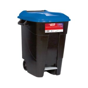 Contenedor de residuos Tayg negro-azul 100P codigo 421020