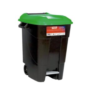 Contenedor de residuos Tayg negro-verde 100P codigo 421037