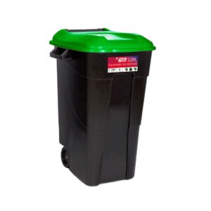 Contenedor de residuos Tayg negro-verde 120 codigo 422034