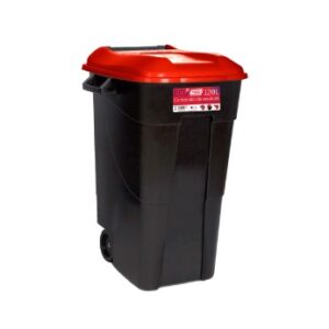 Contenedor de residuos Tayg negro-rojo 120 codigo 422102 - Imagen 1