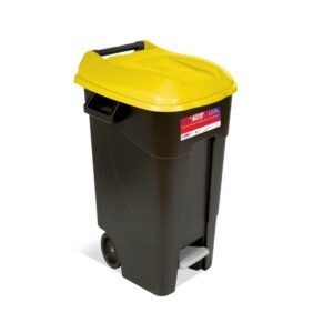 Contenedor de residuos Tayg negro-amarillo 120P codigo 423017