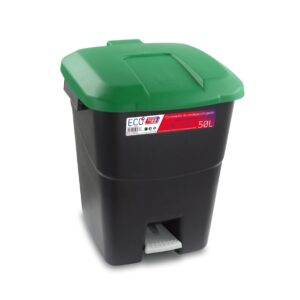 Contenedor de residuos Tayg negro-verde 50P codigo 430039