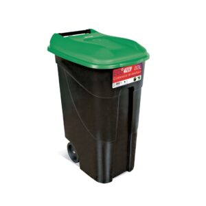 Contenedor de residuos Tayg negro-verde 80 codigo 432033