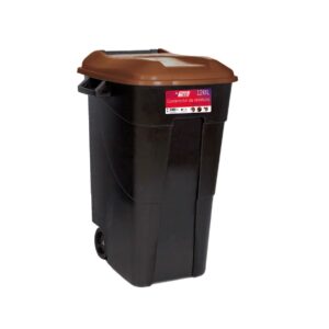 Contenedor de residuos Tayg negro-negro 120 codigo 442070 - Imagen 1