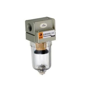 Filtro para aire 25 micras purga manual rosca 1/4" EIF3000-02J5M - Imagen 1