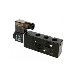 Electrovalvula Namur convertible 5-2 - 3/2 rosca 1/4" 24 V.DC. V5231-08M-E4