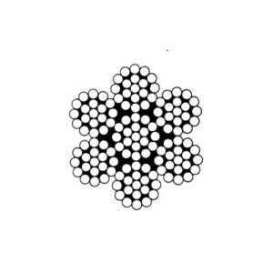 Carrete cable de acero galvanizado 7x19 + 0 14 mm. 25 metros - Imagen 2