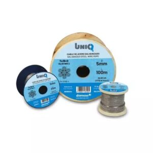 Carrete cable de acero galvanizado 7x19 + 0 5 mm. 15 metros