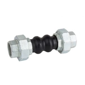 Manguito antivibratorio NBR con rosca 2-1/2" DN-65 PN-16