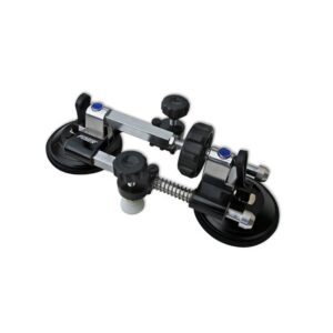 Ventosa doble con husillo Piher aluminio codigo 30101