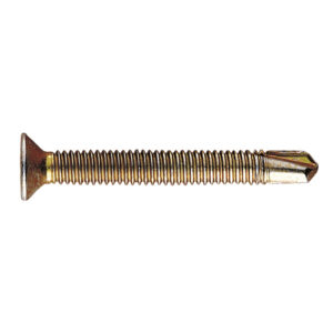 Tornillo carpinteria PVC punta broca bicromatado Index M4 x 38 P50M438
