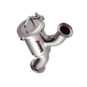 Filtro recto corto SMS macho-macho Inoxpa A-316L DN-51 EPDM FDA sin tamiz - Imagen 2