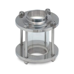 Mirilla tubular DIN soldar-soldar Inoxpa A-316L DN-125 EPDM FDA