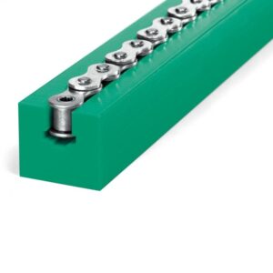 Perfil guia para cadena de rodillos simple 12B-1 tipo MGH-4 paso 3/4"