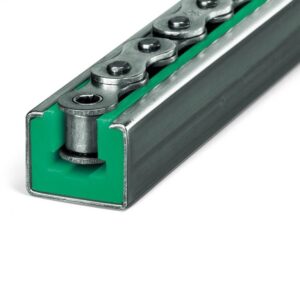 Perfil guia para cadena de rodillos simple 16B-1 tipo MGHCG-5 paso 1"