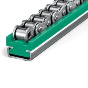 Perfil guia para cadena de rodillos simple 16B-1 tipo MUCCG-5 paso 1"