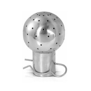 Bola de limpieza 360º Inoxpa A-316L diametro 40 mm. tubo 20x22 mm. con pasador - Imagen 1