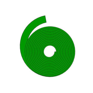 Banda PE-1000 verde 5x30