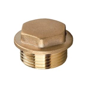 Tapon macho laton Figura 290 1/4"