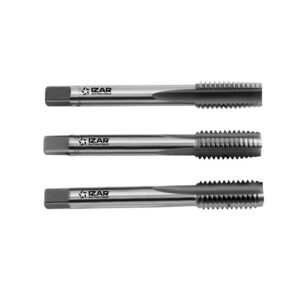 Juego 3 machos mano HSS DIN-352 (M) Izar 3003 06,00x1,00 mm. art. 42884