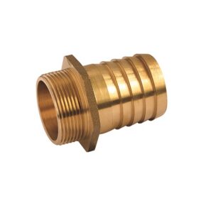 Entronque manguera laton Figura 399 1-1/2"x45 Entronque manguera Laton