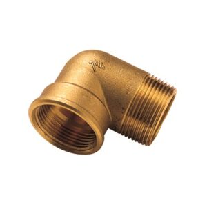 Codo 90º M-H laton Figura 92 1-1/4"