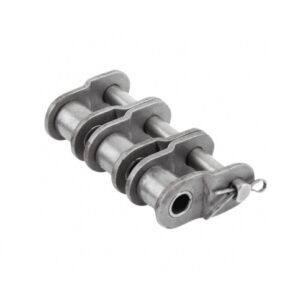 Union acodada cadena triple 28B-3 acero inoxidable paso 1-3/4" - Imagen 1