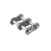 Union recta cadena doble 10B-2 acero ISO DIN 8187 paso 5/8"