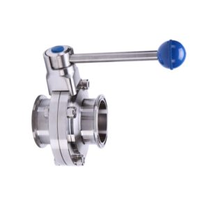 Valvula de bola A640 OD clamp-clamp Inoxpa A-304L DN-2-1/2" EPDM FDA sin maneta