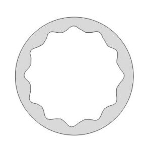 Llave de vaso 3/4" Ega Master 30 mm. serie larga antichispa Cu-Be (12 cantos) codigo 35294 - Imagen 2