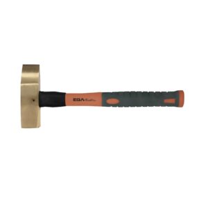 Martillo de corte mango fibra de vidrio Ega Master 2,1 Kg. antichispa Cu-Be codigo 70517
