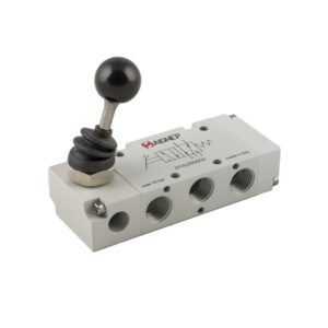 Valvula palanca Aignep 5/2 1/8" biestable 01VL150002