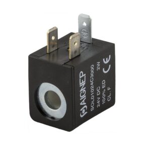 Bobina Aignep 9 mm. 12 V. DC. 3 W. SOL01012C1000