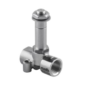 Electrovalvula accionamiento directo Aignep 2/2 N.C. 1/8" inoxidable EPDM 4 mm. X1F02104E0