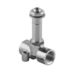 Electrovalvula accionamiento directo Aignep 3/2 N.C. 1/4" inoxidable EPDM 4 mm. X1F03304E0