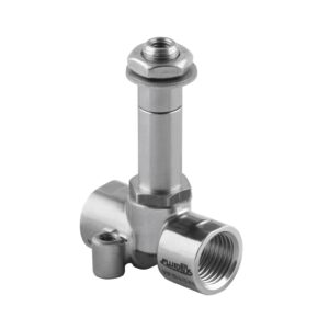 Electrovalvula accionamiento directo Aignep 3/2 N.O. 1/4" inoxidable EPDM 2,5 mm. X1F03425E0