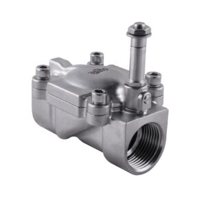 Electrovalvula servoaccionada Aignep 2/2 N.C. 3/4" inoxidable EPDM 18 mm. X4F07118E0