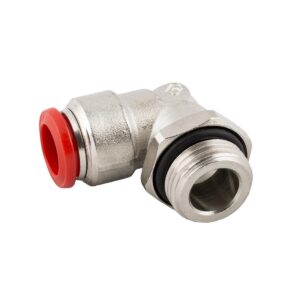 Racor codo giratorio cilindrico macho D-6 1/4" Aignep codigo 50116 6 1/4