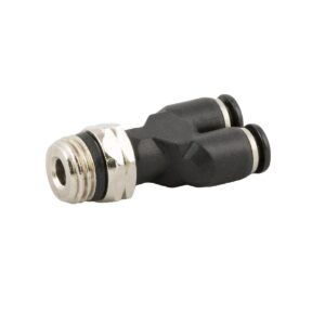 Racor en "Y" giratorio conico macho D-10 3/8" Aignep codigo 55320 10 3/8