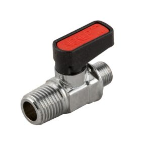 Valvula de paso macho conico-macho cilindrico NBR 3/4" 3/4" Aignep codigo 6330 3/4 3/4