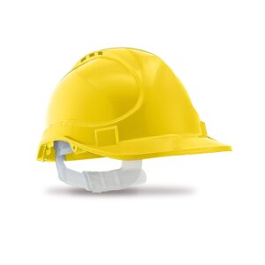 Casco de proteccion Steelpro cierre de cinta 2088CBY amarillo