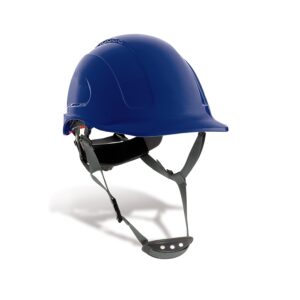 Casco de proteccion ABS Steelpro arnes textil 2088CMVA Mountain azul