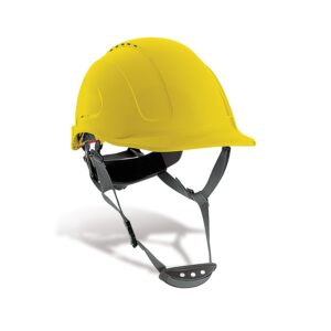 Casco de proteccion ABS Steelpro arnes textil 2088CMVY Mountain amarillo