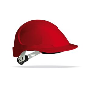 Casco de proteccion electricamente aislante Steelpro arnes textil 2088CTR Thor rojo