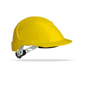 Casco de proteccion electricamente aislante Steelpro arnes textil 2088CTY Thor amarillo
