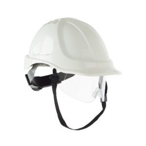 Casco de proteccion electricamente aislante Steelpro con visor 2088CVIBL Vision blanco