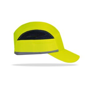 Gorra de proteccion Steelpro con rejillas de ventilacion  2088GPPAVYF Bumper Pro amarillo
